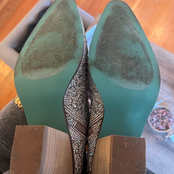 Betsey Johnson Amazing Rhinestone Boots! 🤠 - Picture 5 of 10